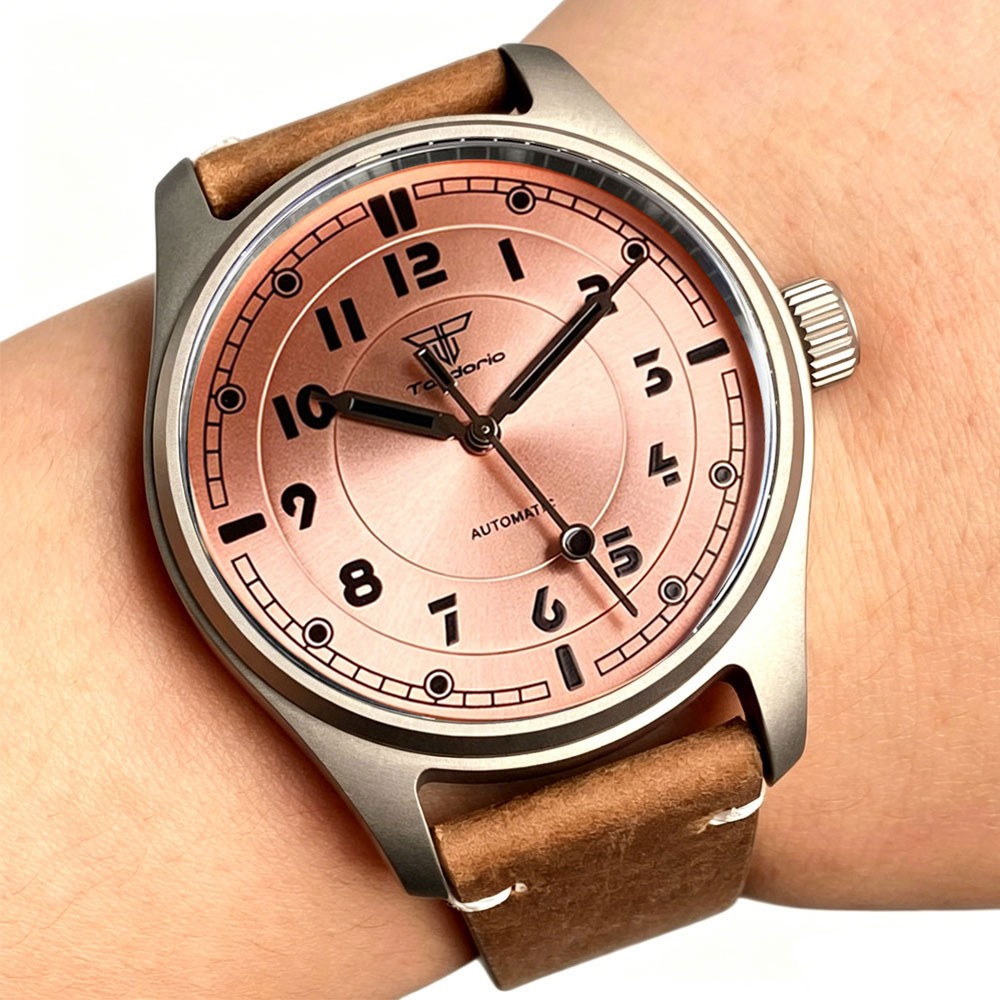 39mm NH35 Titanium Case Luxury Business 20ATM Diver Swim Men Mechanical Watch