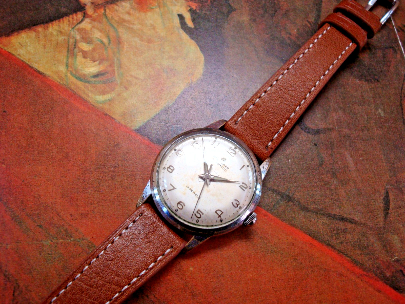 Vintage Bucherer Automatic Watch for Men