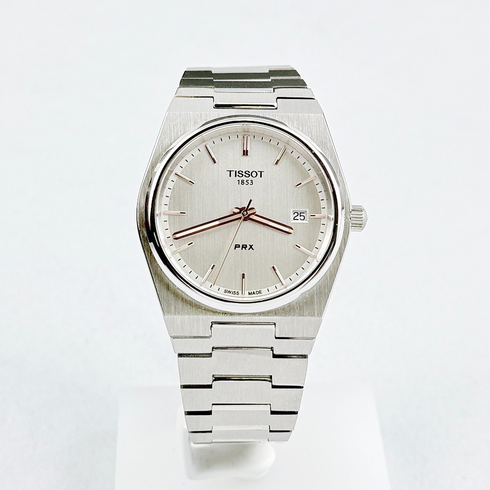 Tissot PRX 40mm Men’s Quartz Silver Dial Stainless Watch T137.410.11.031.00