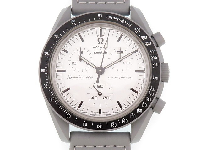 Swatch Swatch MoonSwatch1965 Movement Collaboration SO33M106 Ceramic White Dial