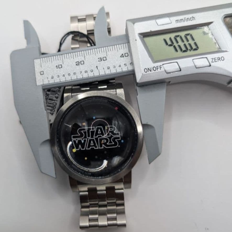GSX Star Wars Working Automatic 22cm 8.66in Limited 300 40mm Black Dial Japan