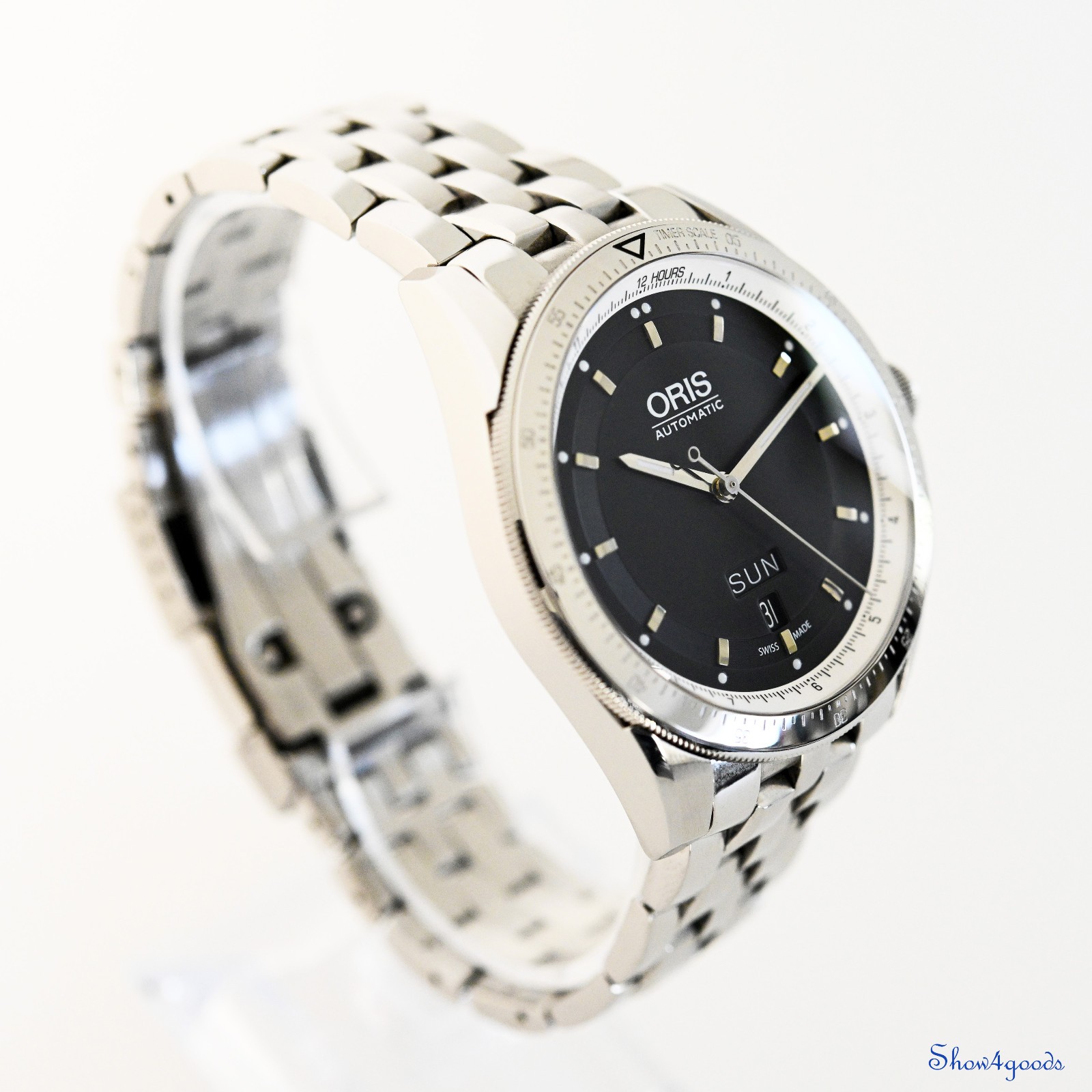 ORIS Artix GT Automatic day date Ref 01 735 7662 4174-07 8 21 85 Full SET 2017