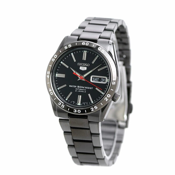 Seiko 5 Sports Men’s Watch SNKE03K1 Black Automatic Winding Analog Dial with Box