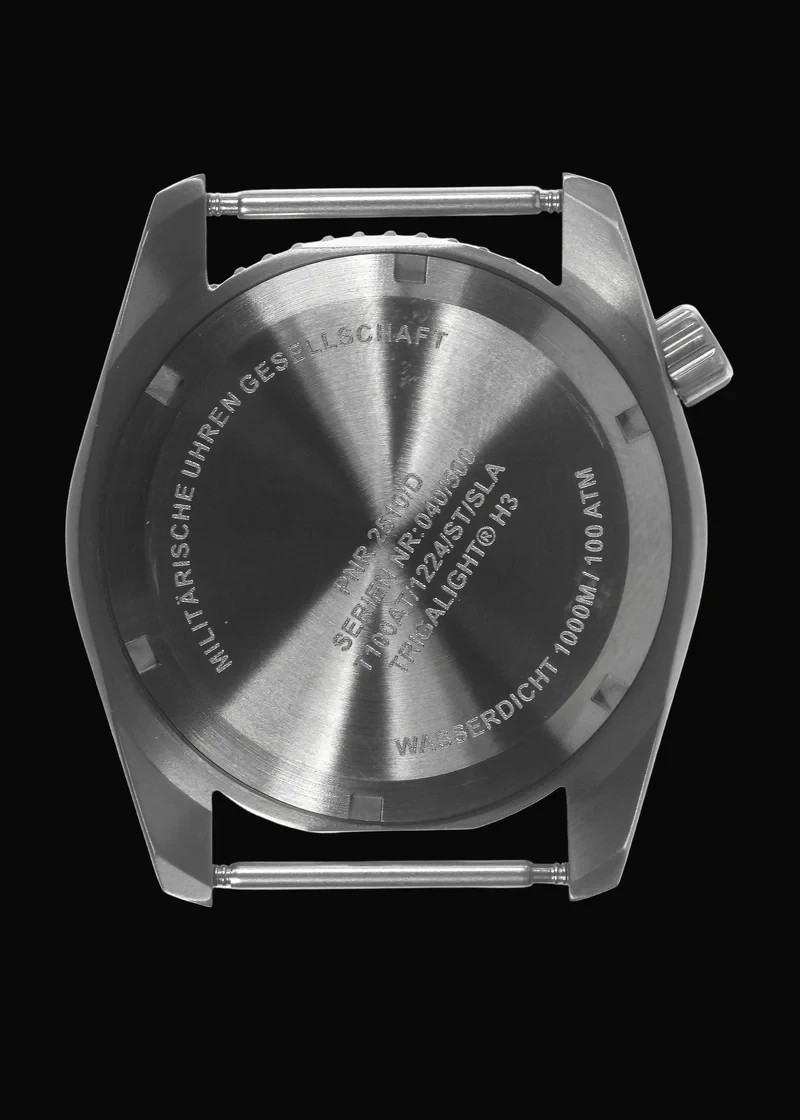 MWC TITANIUM DEPTHMASTER 1000M / 100ATM AUTOMATIC DIVE WATCH WITH TRITIUM GTLS