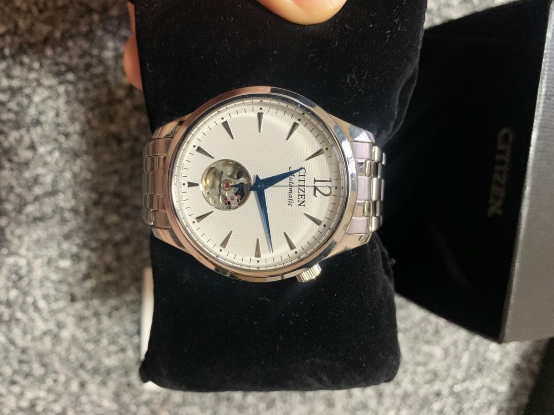 Citizen Automatic Open Heart Stainless Steel Watch Used