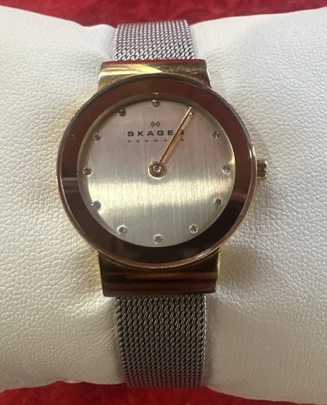 Skagen Denmark 358SGGD Stainless Steel Watch