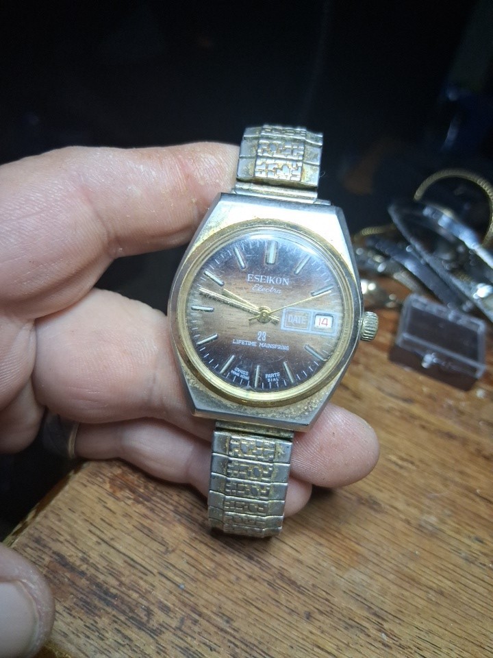 Eseikon Electra 23 Lifetime Mainspring Men’s Watch Swiss Working