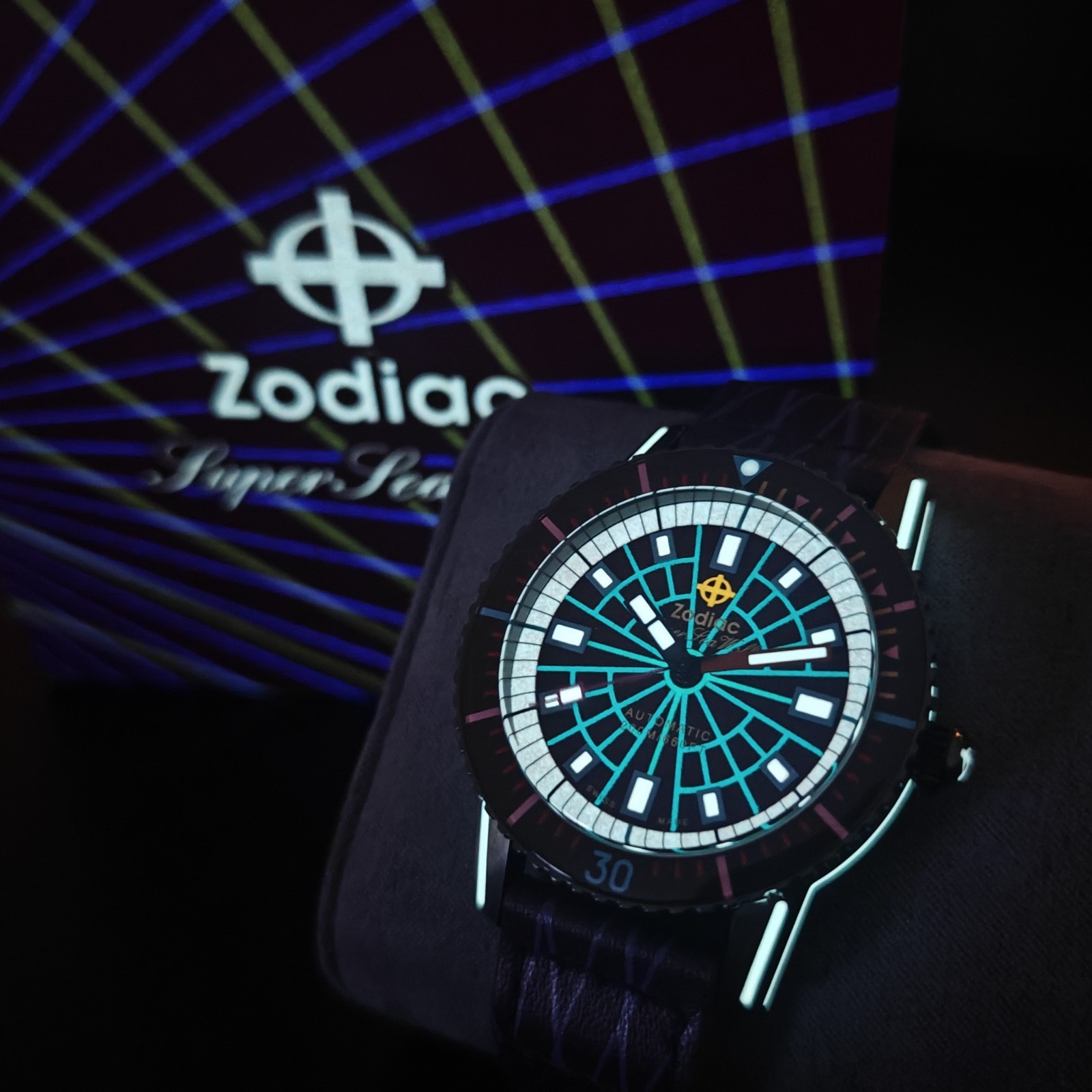 ZODIAC – SUPER SEA WOLF – Limited Edition, Only 282 Pieces, Automatic Swiss Made