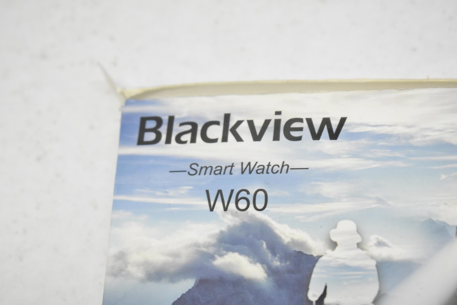 Blackview Smart Watch Mens Digital Military Sport Black W60 Rugged Extra Strap
