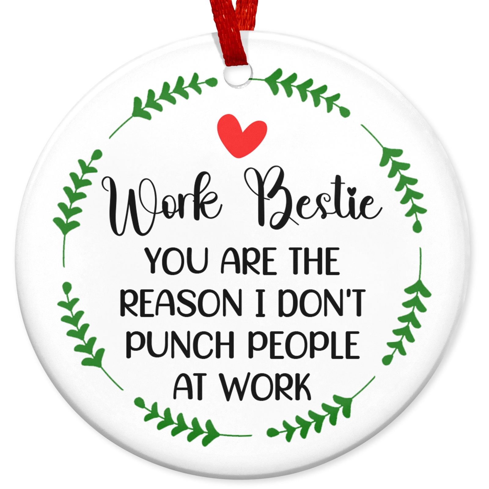 Coworkers Gifts for Friend, Women, Christmas Ornaments – Coworkers Christmas, Bi