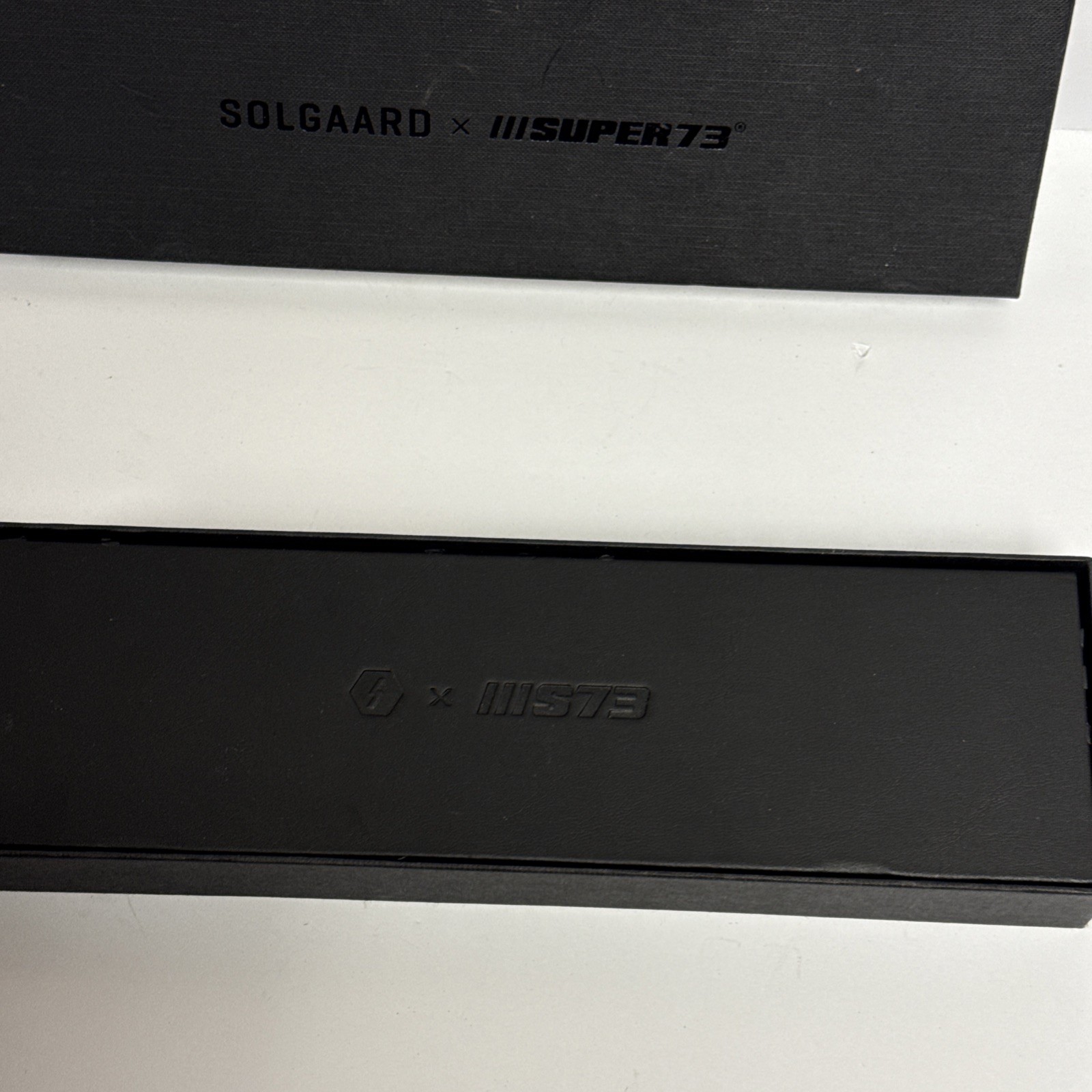 SOLGAARD x SUPER 73 Hex Watch #71 Black Dial Nylon Band New Battery