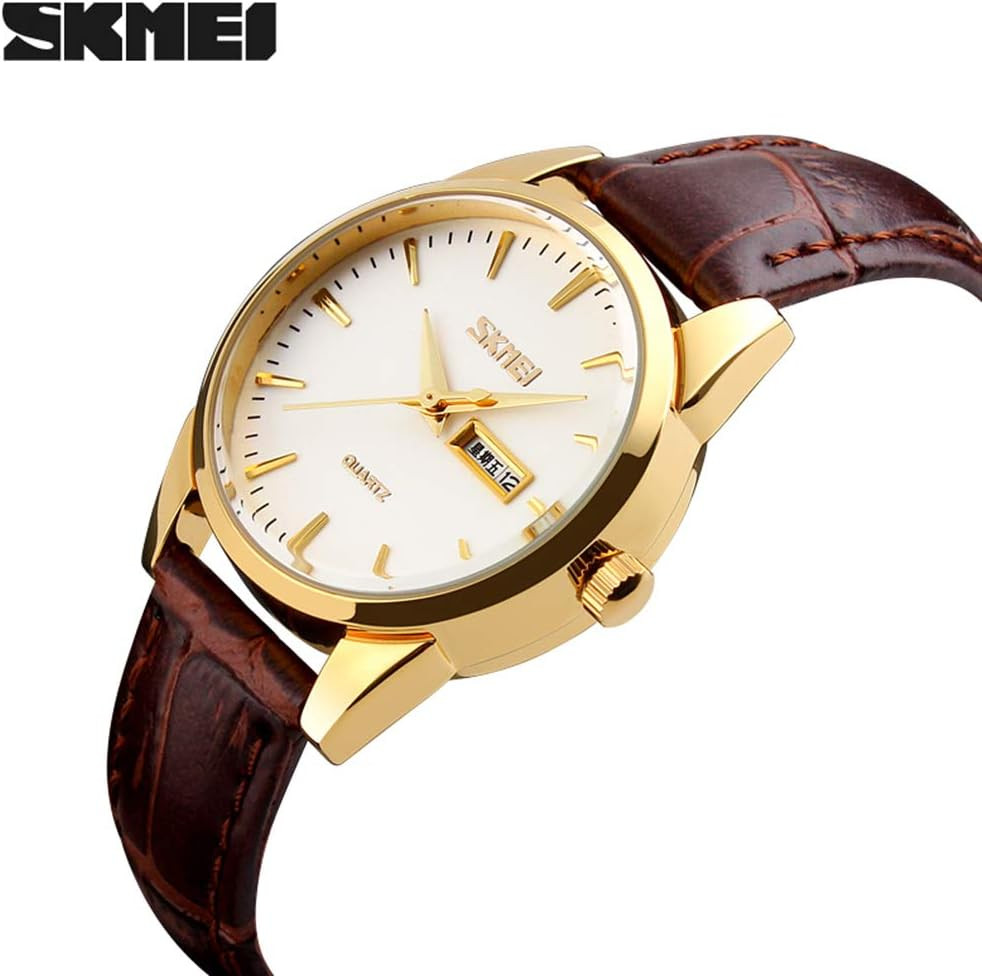 Women’S Watches for Ladies Female Black Leather Band Waterproof Fashion Casual S