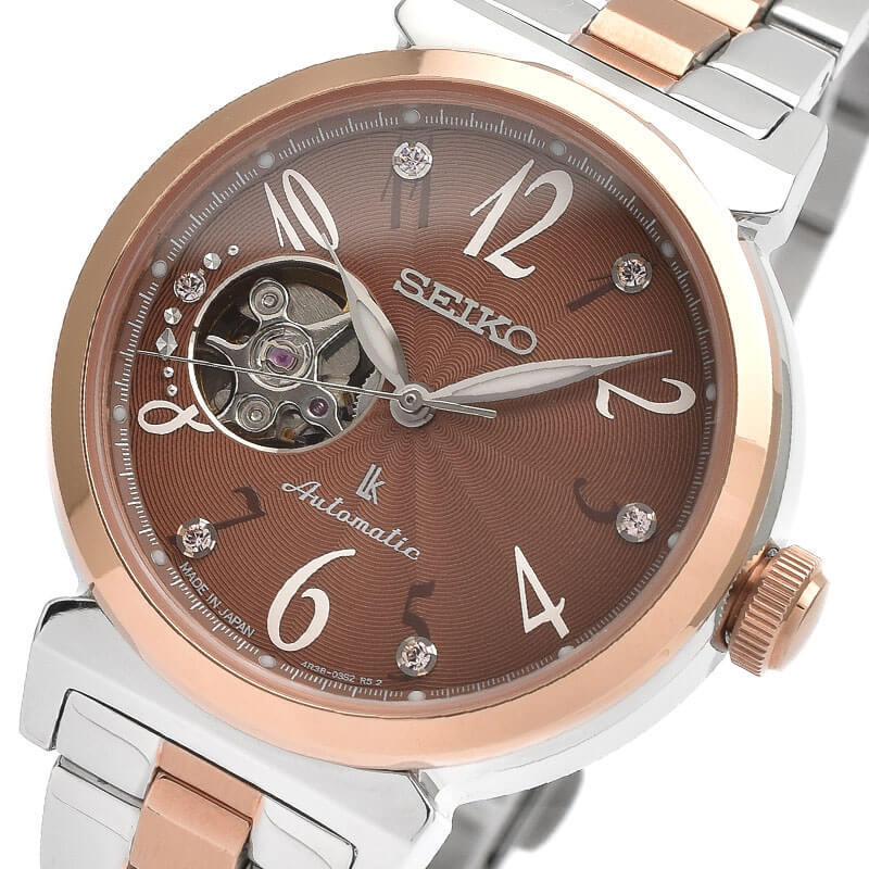 Seiko Lukia SSVM062 Mechanical (Automatic) Brown Dial 34.6 mm Watch