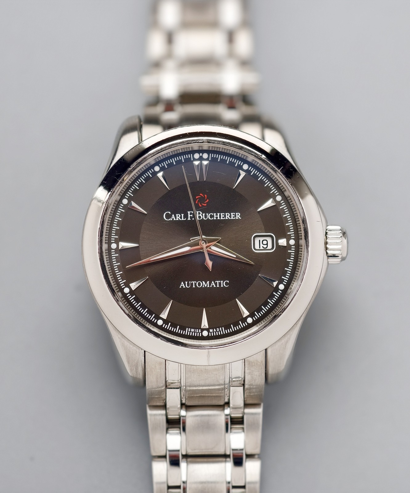 Carl F. Bucherer Black Dial Manero 00.10911.08.33.21 Unisex Watch Automatic 30mm