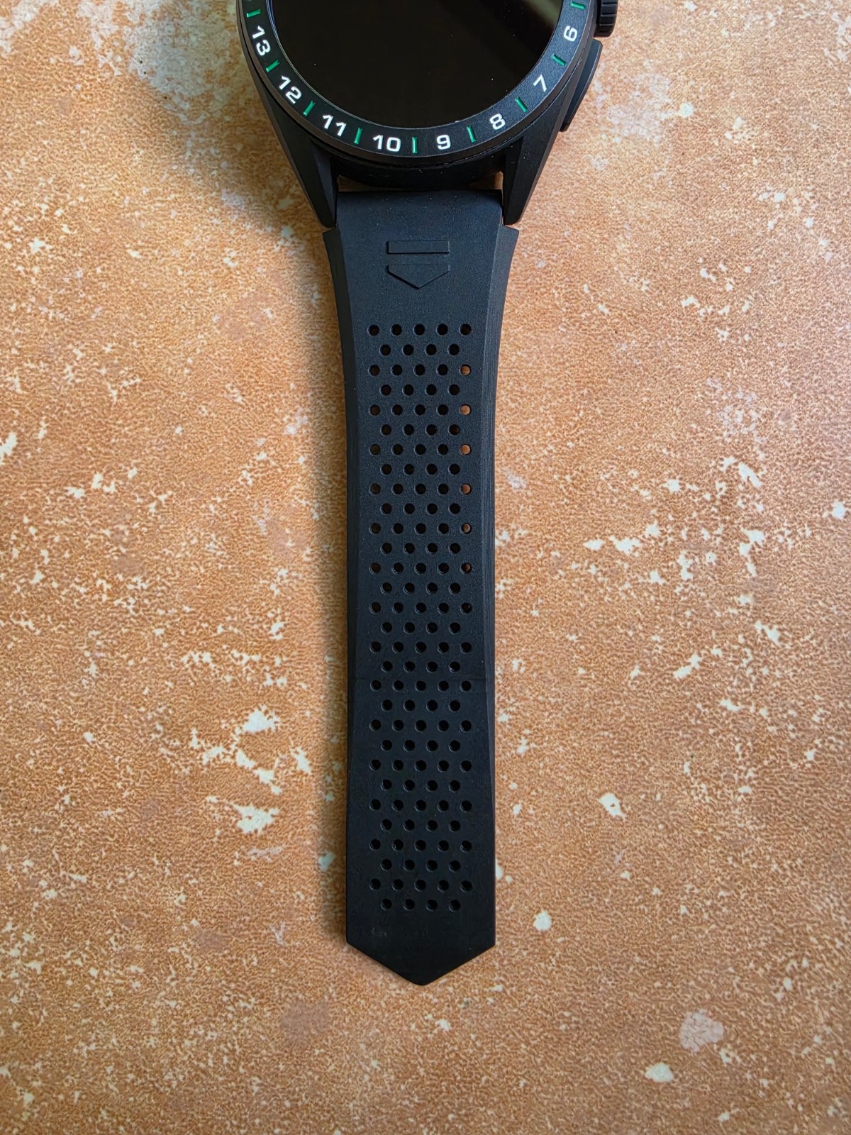 TAG Heuer SBR8A81.BT6261 Calibre E4 Connected Golf Edition Watch Black Rubber