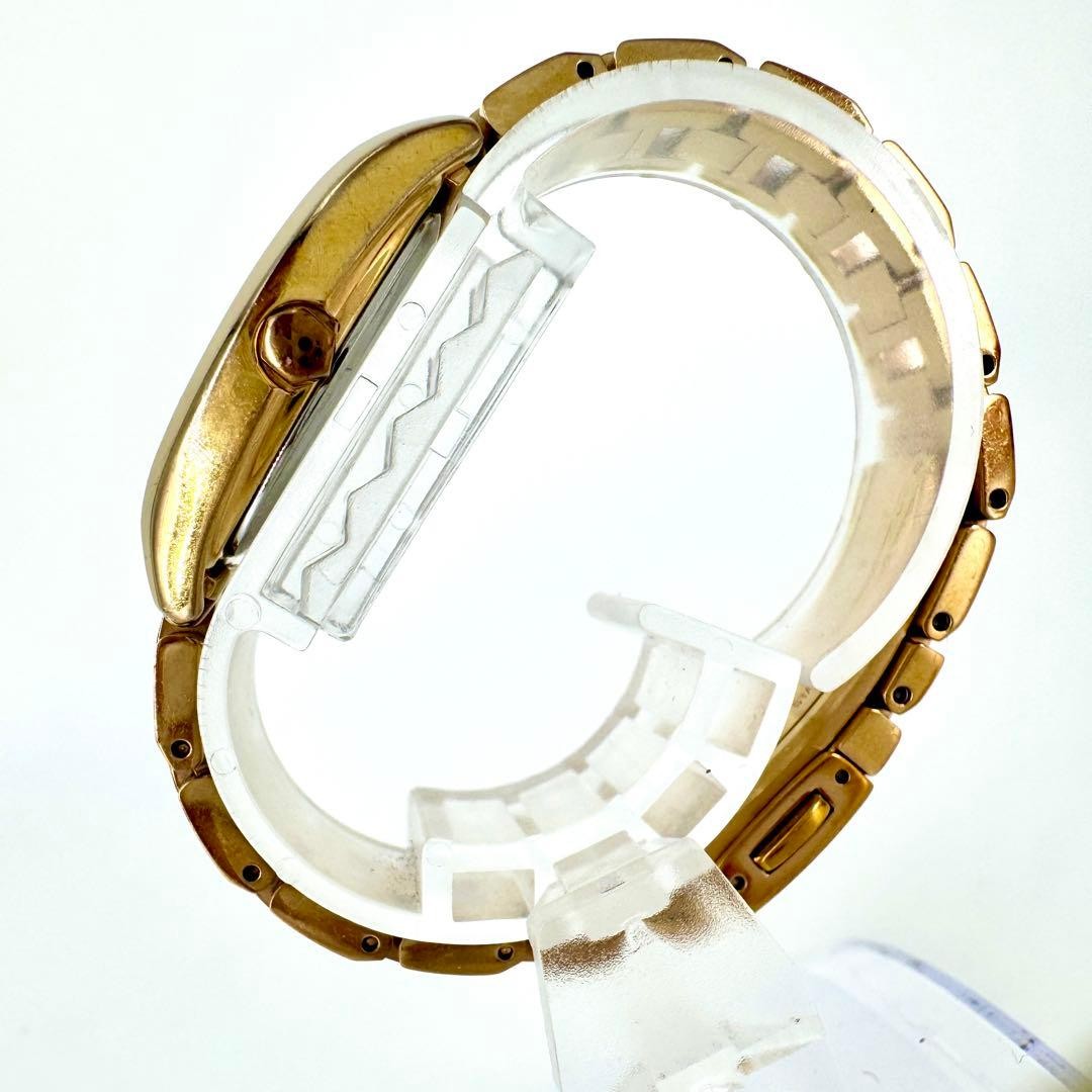 SEIKO lk Lucia Solar Tonneau Shape Wristwatch