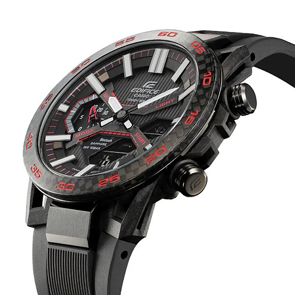 CASIO EDIFICE ECB-2000YPB-1AJF Sospensione Solar Bluetooth Chronograph Black Men