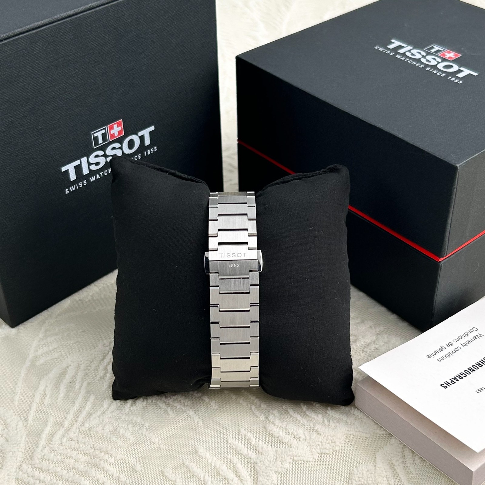 Tissot PRX 40mm stainless steel Black Dial Men’s Quartz Watch T137.410.11.051.00