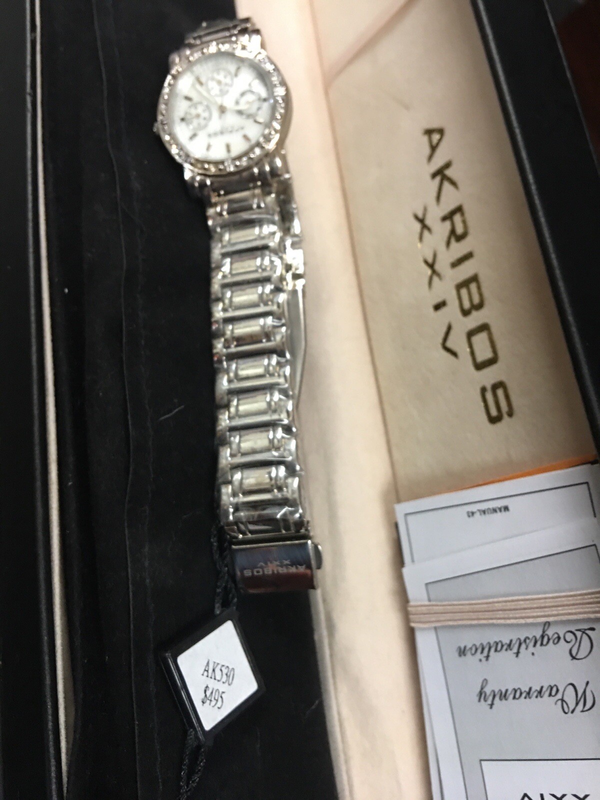 Akriboss XXIV Chronograph WR Woman Watch AK530