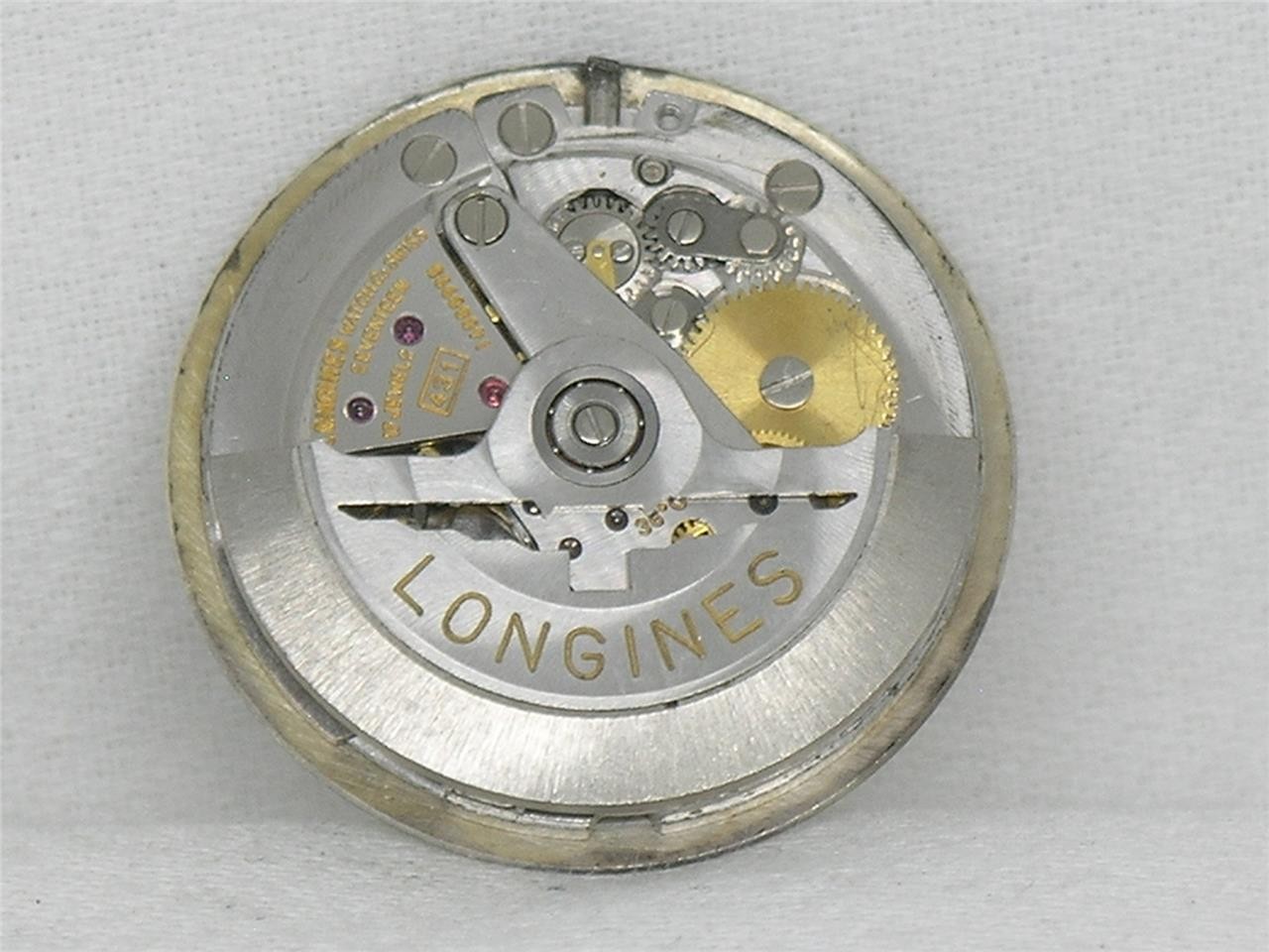 VINTAGE LONGINES ULTRA-CHRON 431 AUTOMATIC WRIST WATCH MOVEMENT & DIAL, RUNNING!