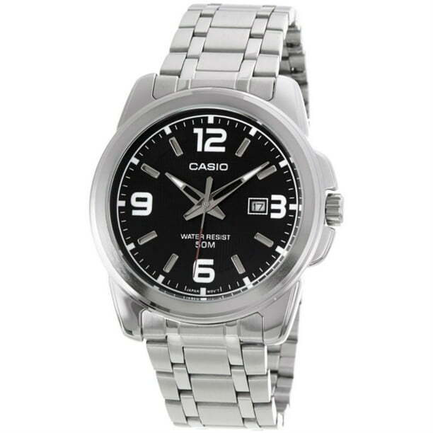 Casio MTP1314D-1A Men’s Enticer Analog Silver Stainless Steel Watch