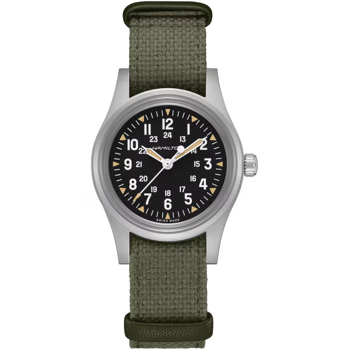 New Hamilton Khaki Field 36 MM Black Dial Men’s Watch H69399930