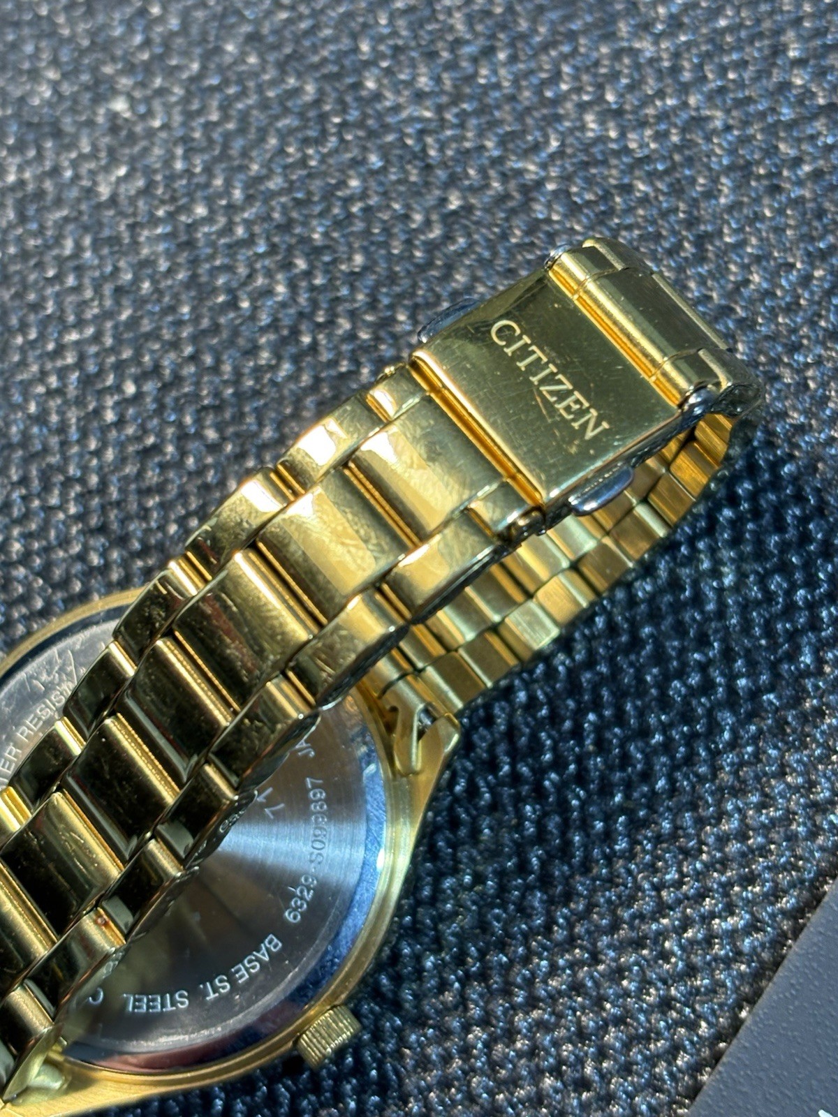 Citizen Ladies Dress Watch Multifunction Dial Gold Tone 36mm Women,5.5”