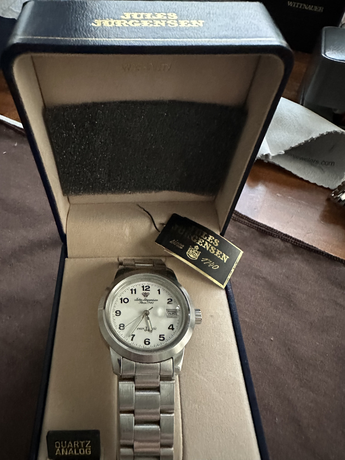 (New) Jules Jurgensen enerJJetic Mens Watch 7615SJ Automatic
