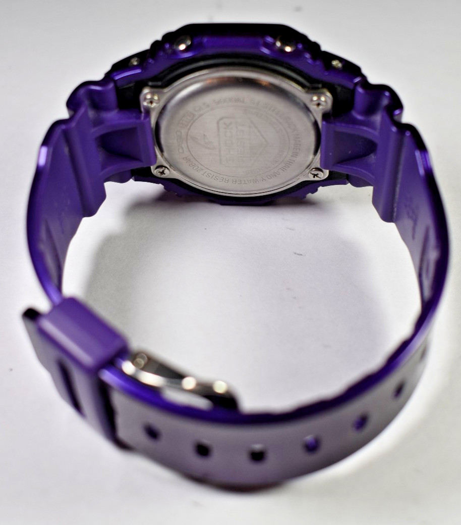 IOB! Casio GLS5600KL-6 (3178) G-Shock Men’s Purple Watch NEW BATTERY!