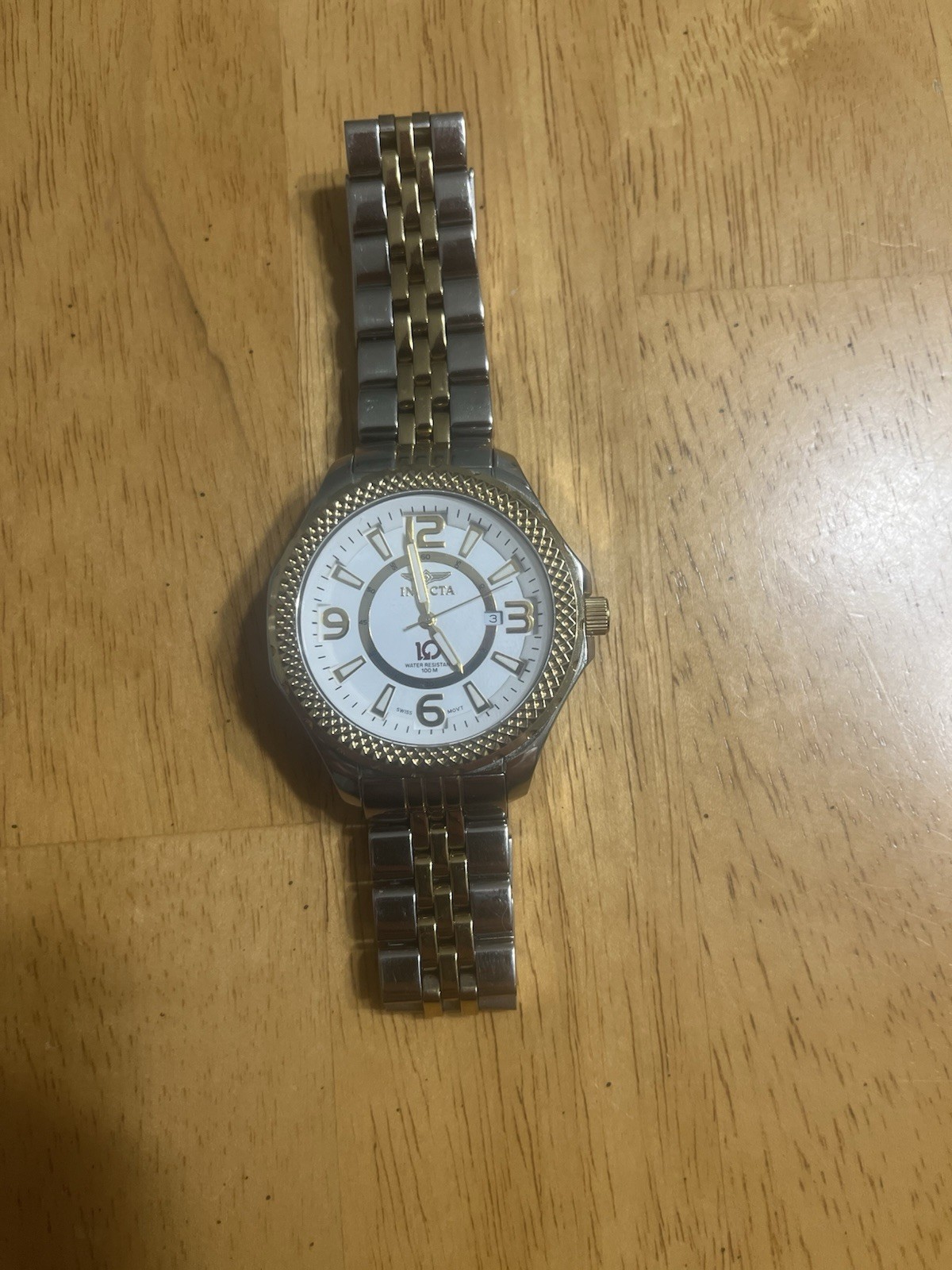 Invite Flight Edition White dial Uni-Directional Bezel 10 Year Battery