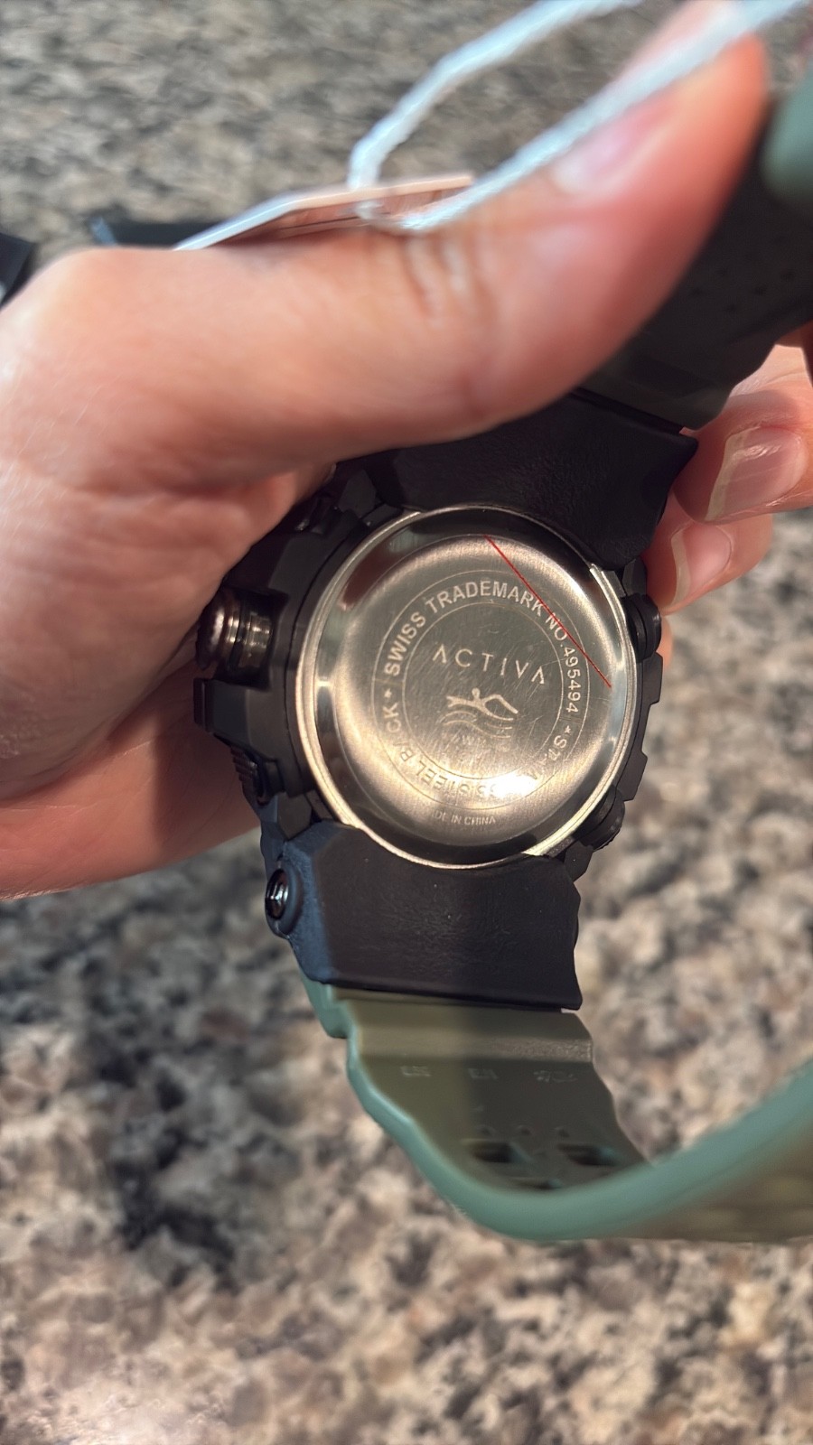Activa X Invicta Digital Men’s Watch – 56mm, Green