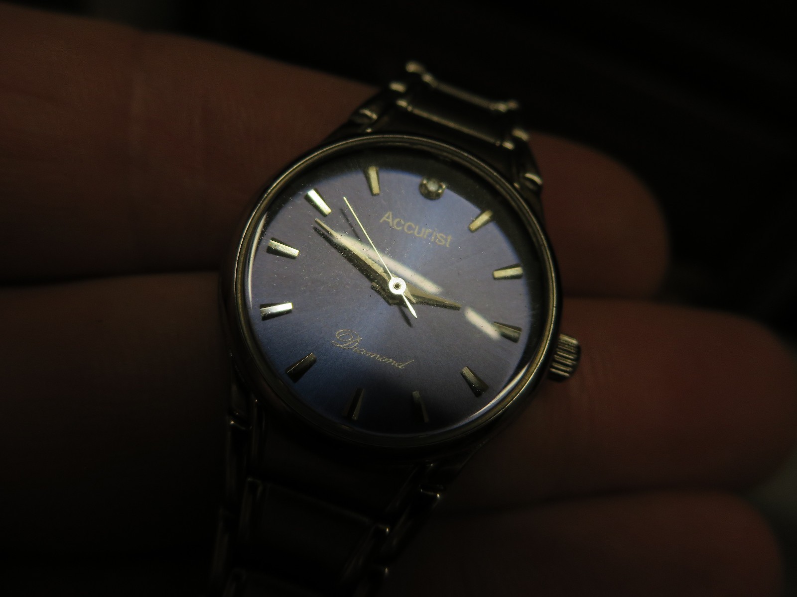 Ladies Accurist Diamond Quartz Bracelet Watch LBJD08