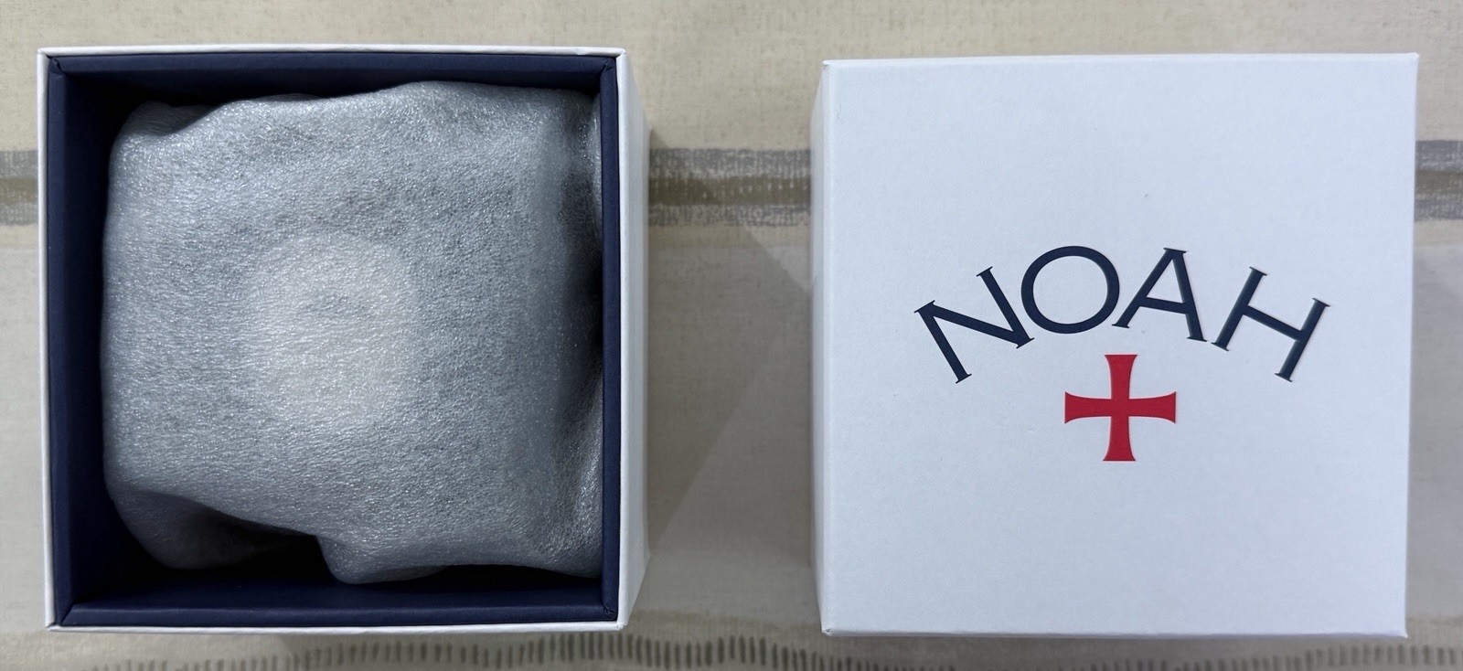 Noah x Timex Oval Moon Phase Silver Brown In Box From Japan Rare New F/S