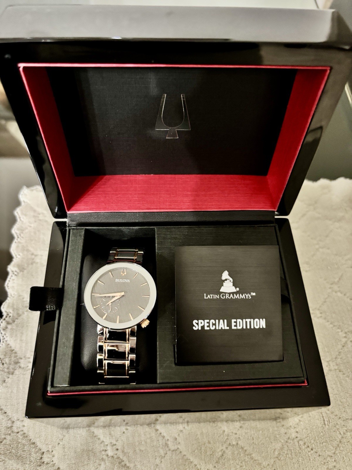 Bulova Modern Latin Grammy Two Tone Woman’s Watch