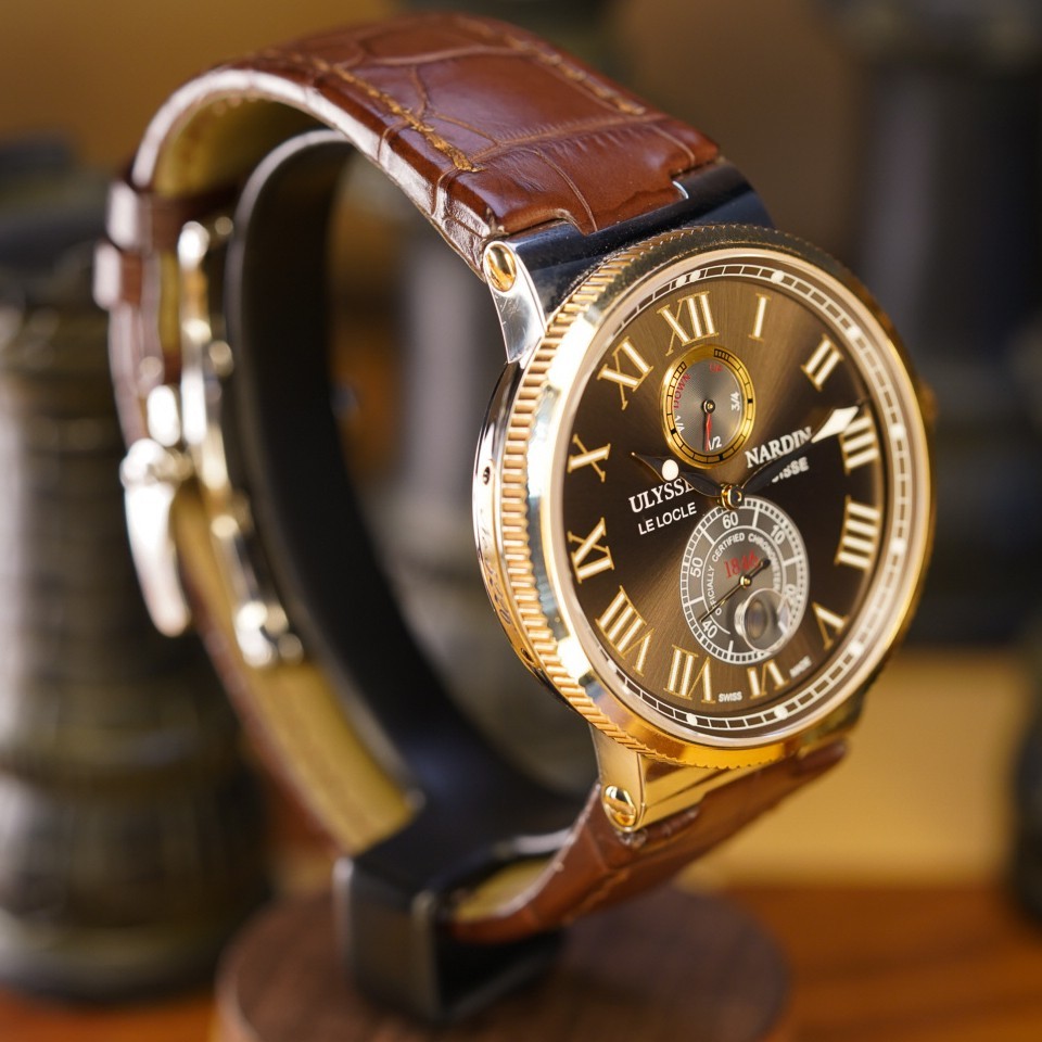 Ulysse Nardin Marine Brown Men’s Watch – 265-67