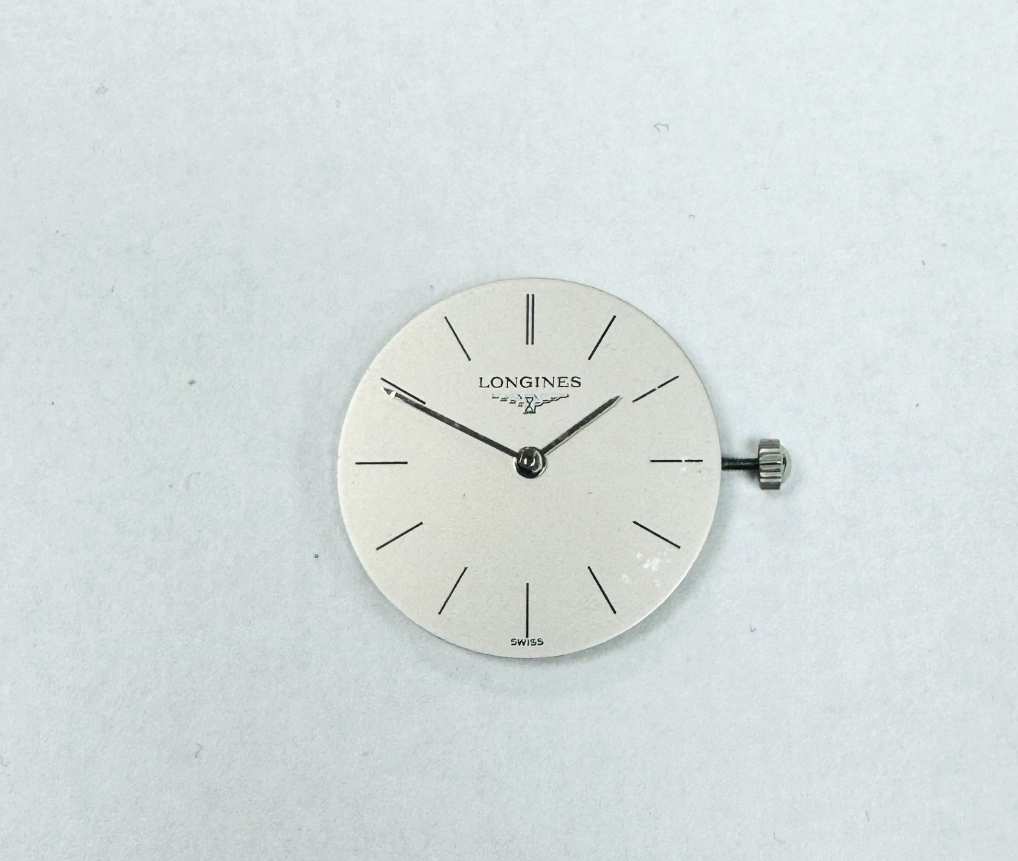 Longines Quartz Movement E03.001 20.5mm Gray Dial Swiss Made