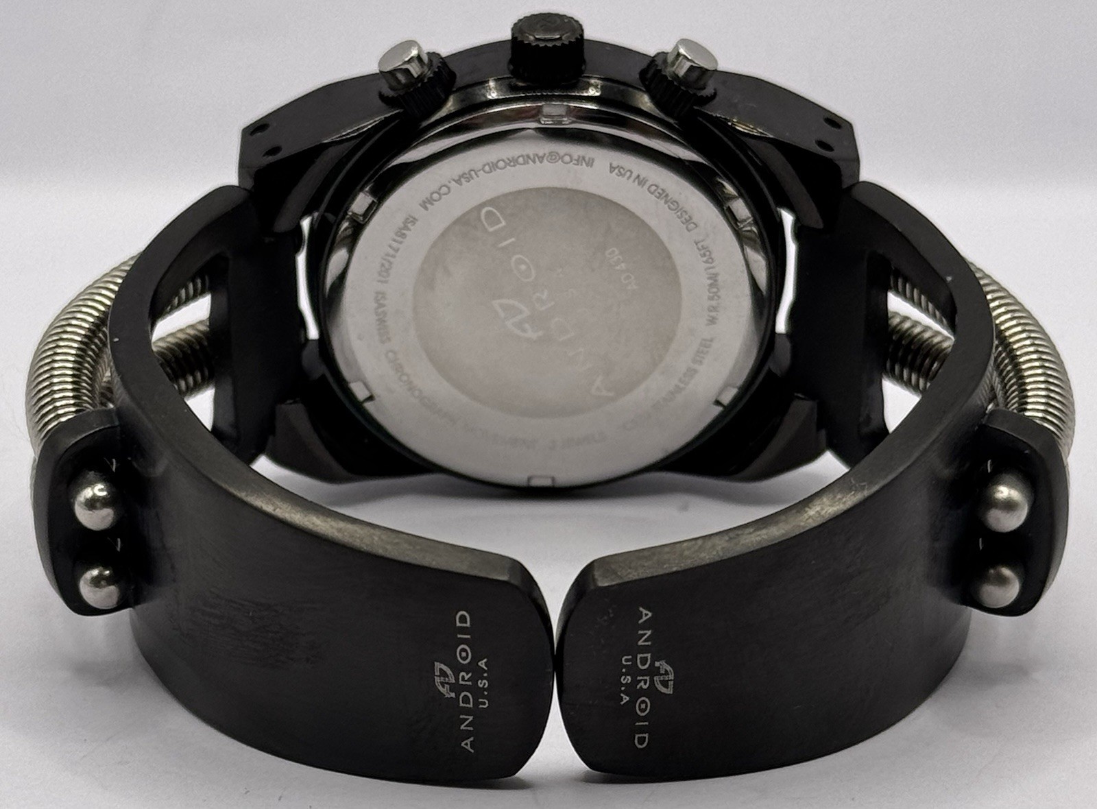 Set Of 3 Android Hydraumatic Chronograph Quartz In 3 Slot Android Case