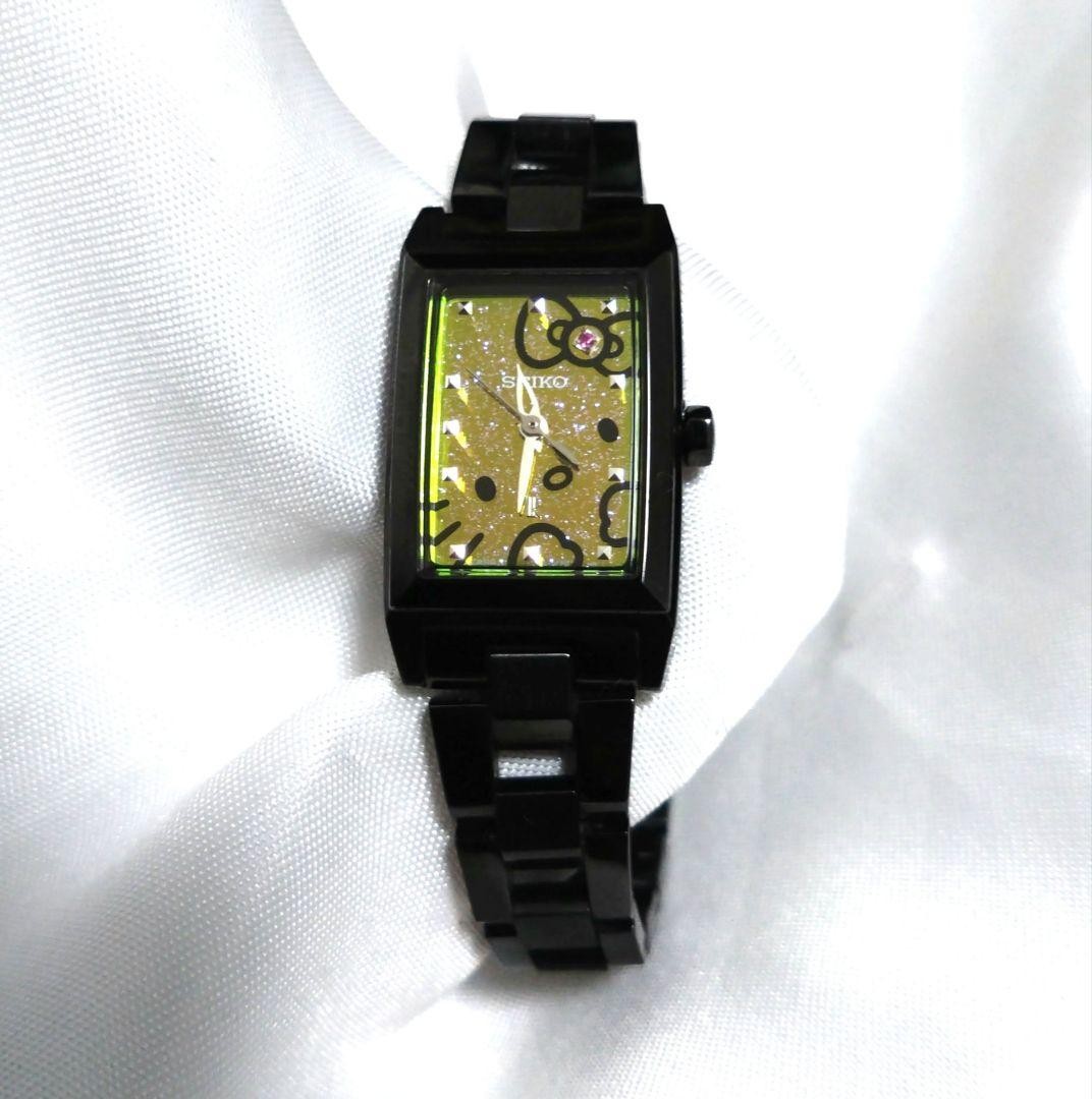 Rare SEIKO Lukia Hello Kitty Limited 4000 Solar Watch 15.5cm 6.1in Japan Working