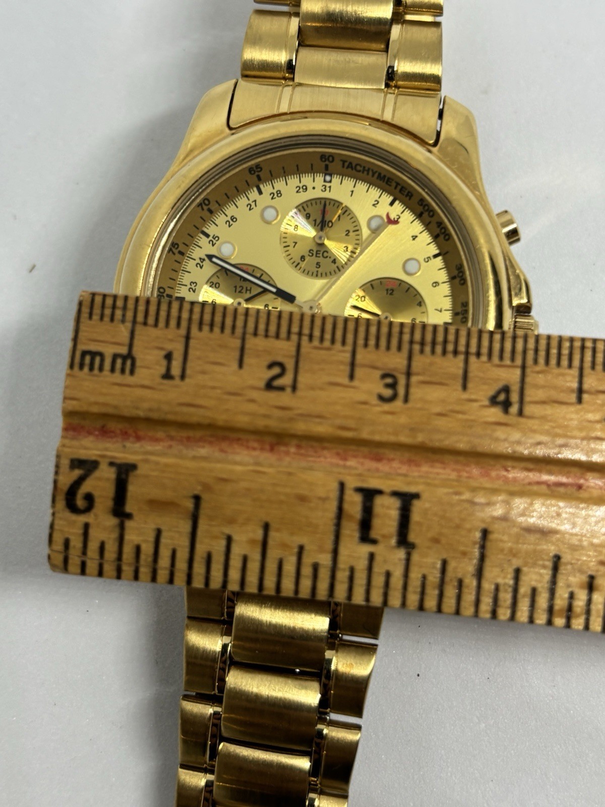Pulsar Alarm-Chronograph Timer Analog Watch N945-6A00, Works