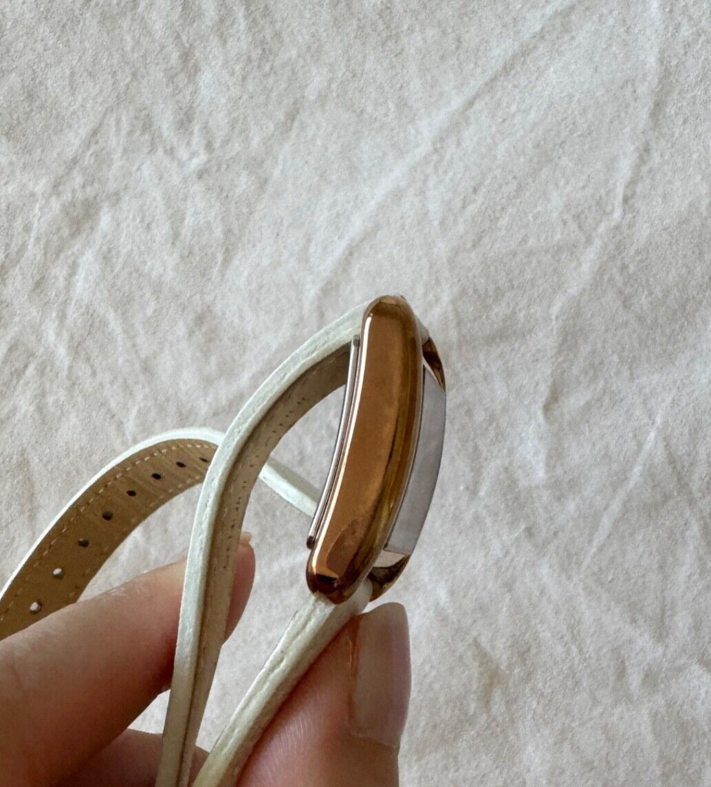 Coach Thompson Rose Gold Plated Double Wrap Watch