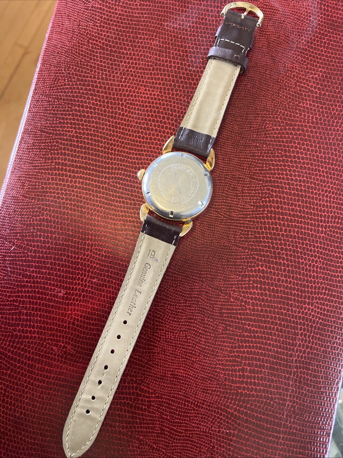 Vintage Men’s Wristwatch Automatic BUREN GRAND PRIX Rare Bumper Calibre 525