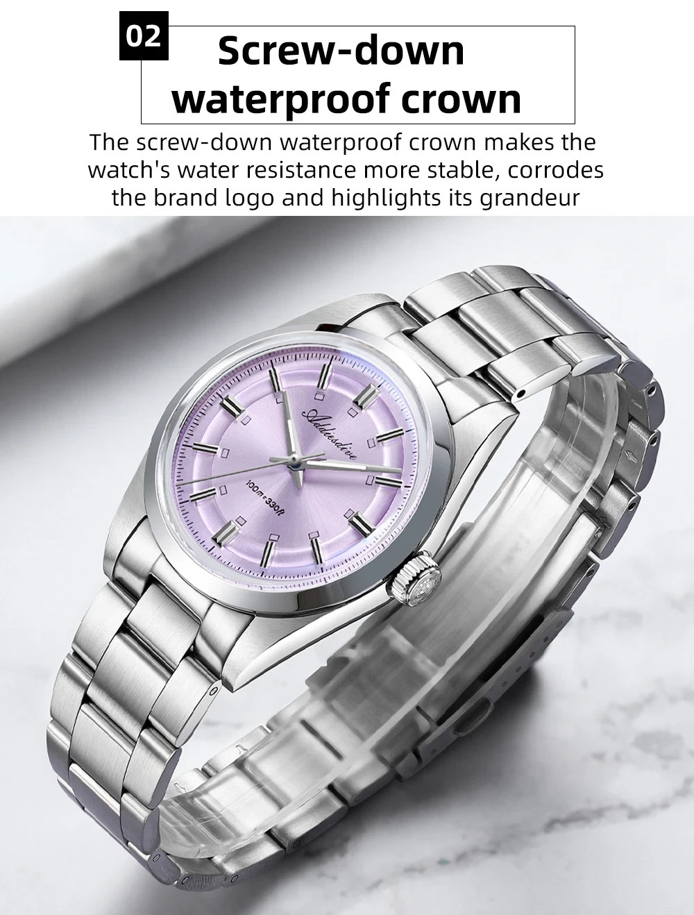 ADDIESDIVE Unisex Watch – Round Dial Sport Elegant Waterproof 2515