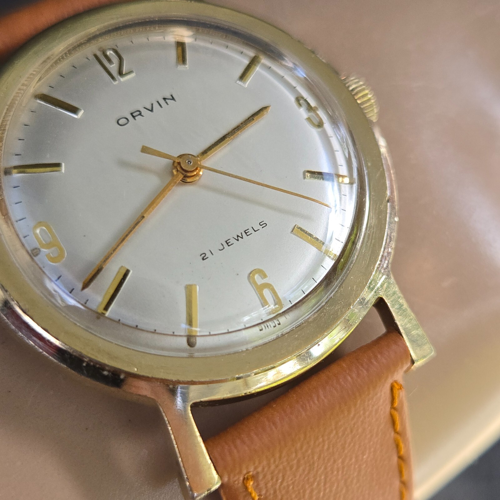 Vintage ORVIN by SEARS ROEBUCK men’s watch Cal.AS 1702 21Jewels swiss 1960s