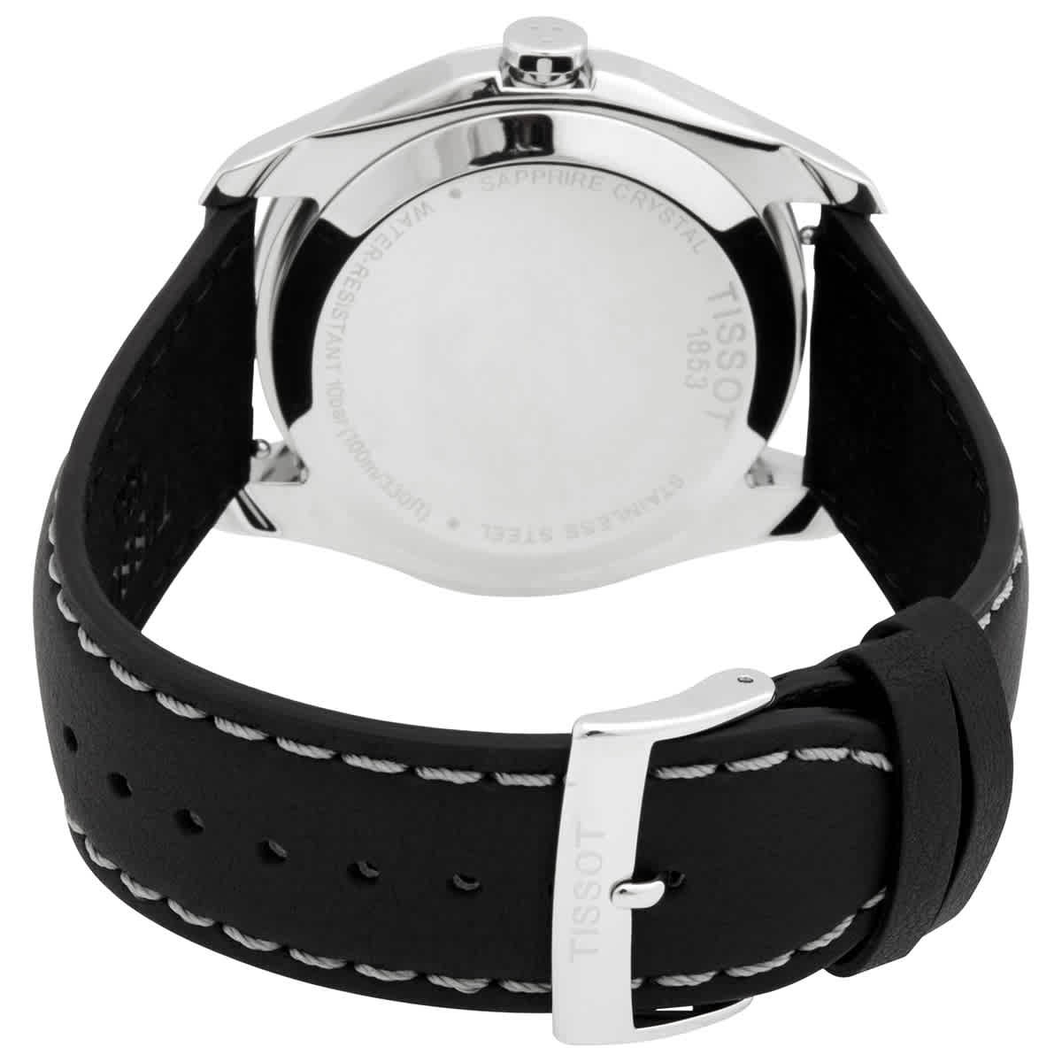 Tissot Couturier Quartz Black Dial Men’s Watch T0354461605102