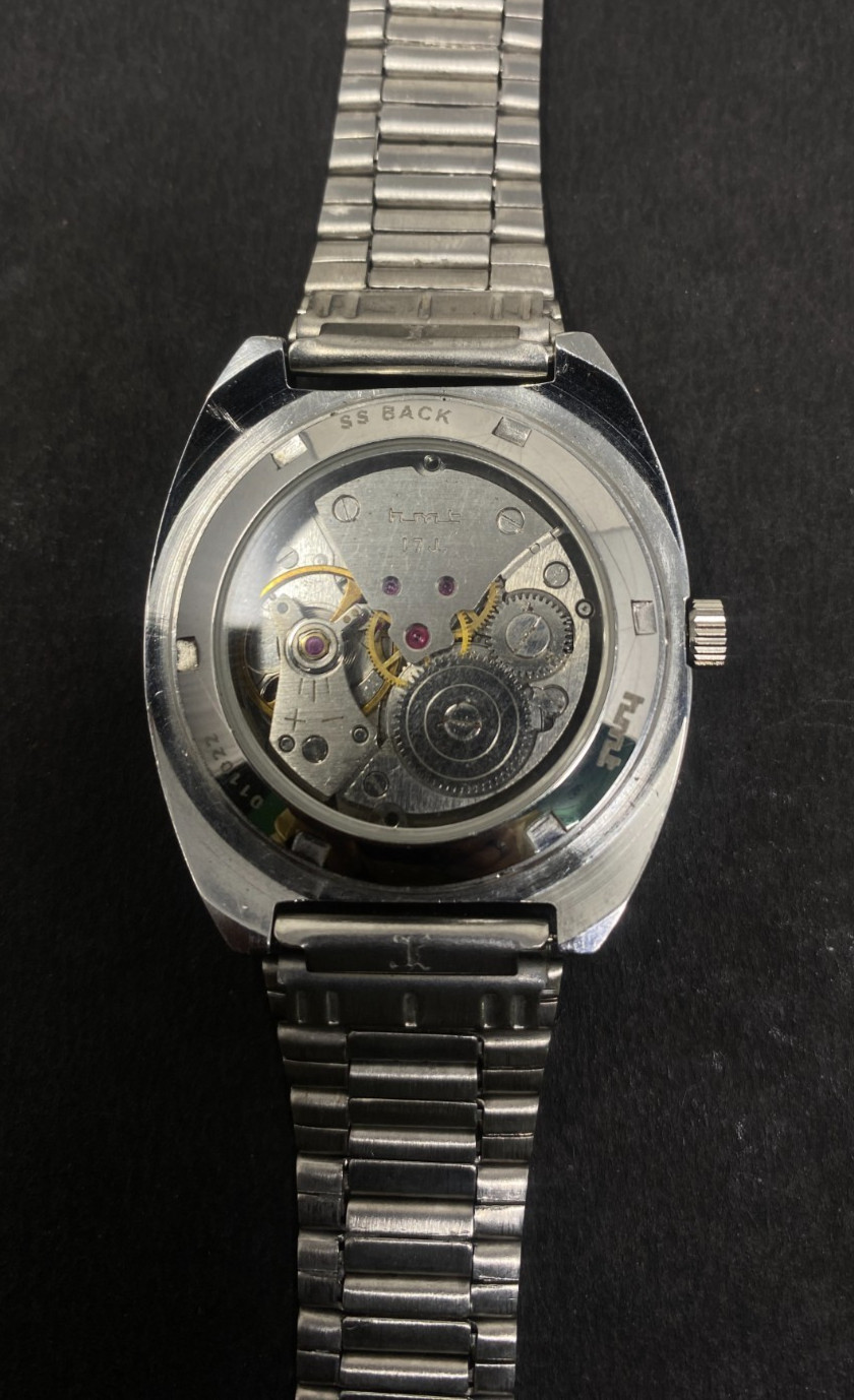 Vintage HMT Kohinoor 17 Jewels Mechanical Hand Winding Men’s Wrist Watch