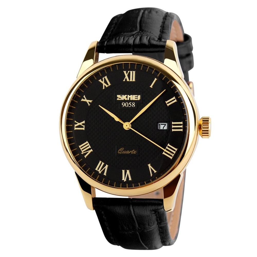 Relojes Analógicos Pulsera De Cuarzo Para Hombre De Negocios Con Número Romano