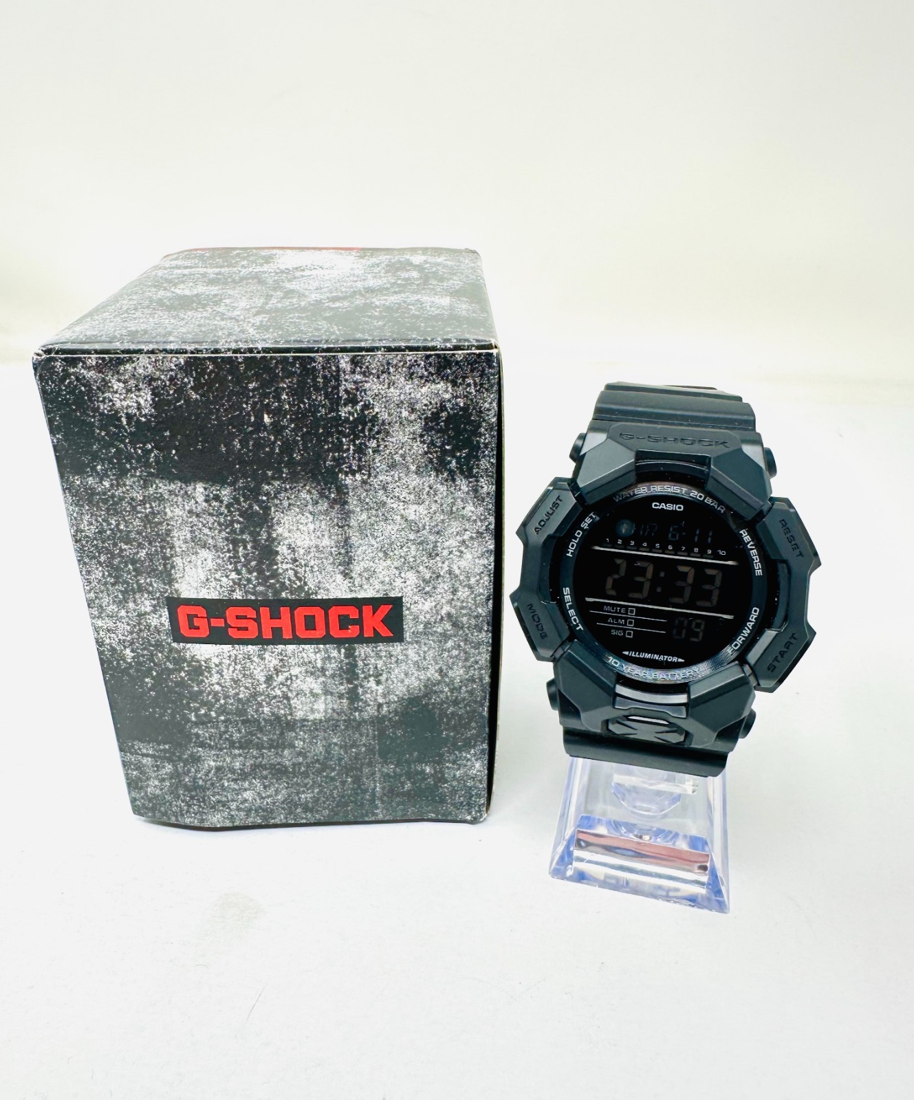 Casio G-Shock Digital GD010-1A1 Men’s Black Watch
