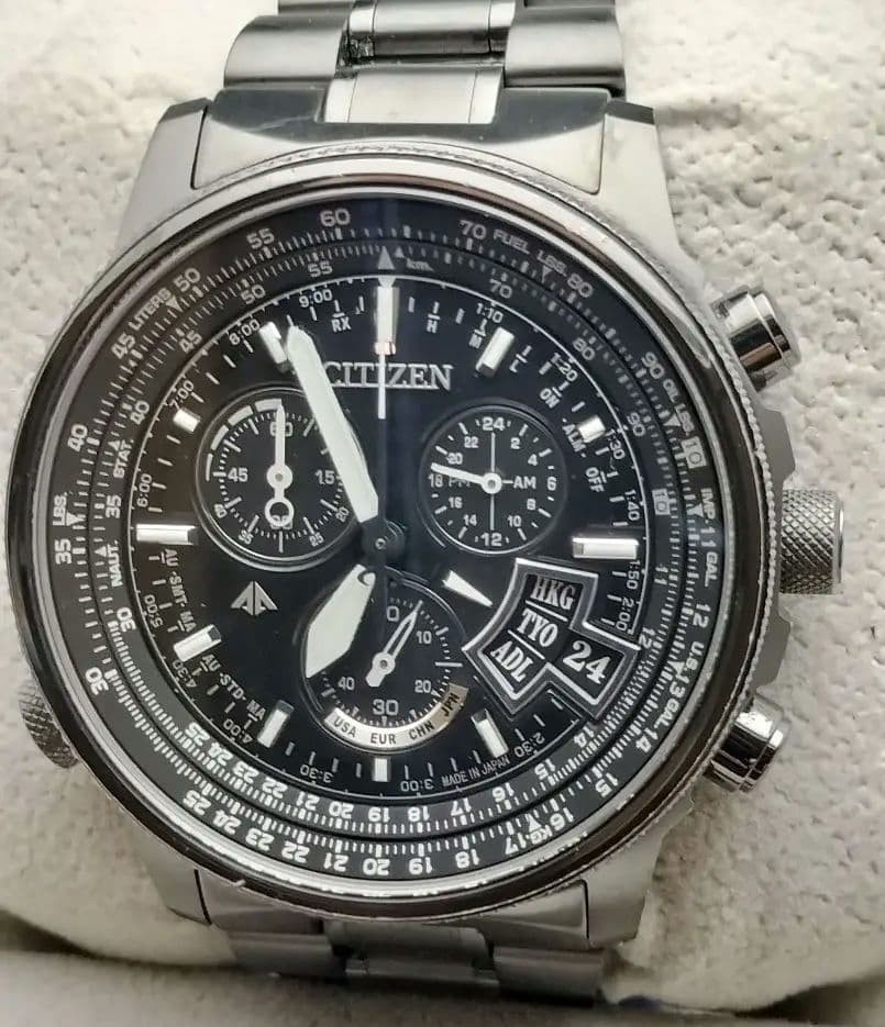 Citizen Promaster Sky BY0084-56E Solar Titanium Analog wrist 18cm/7.1in