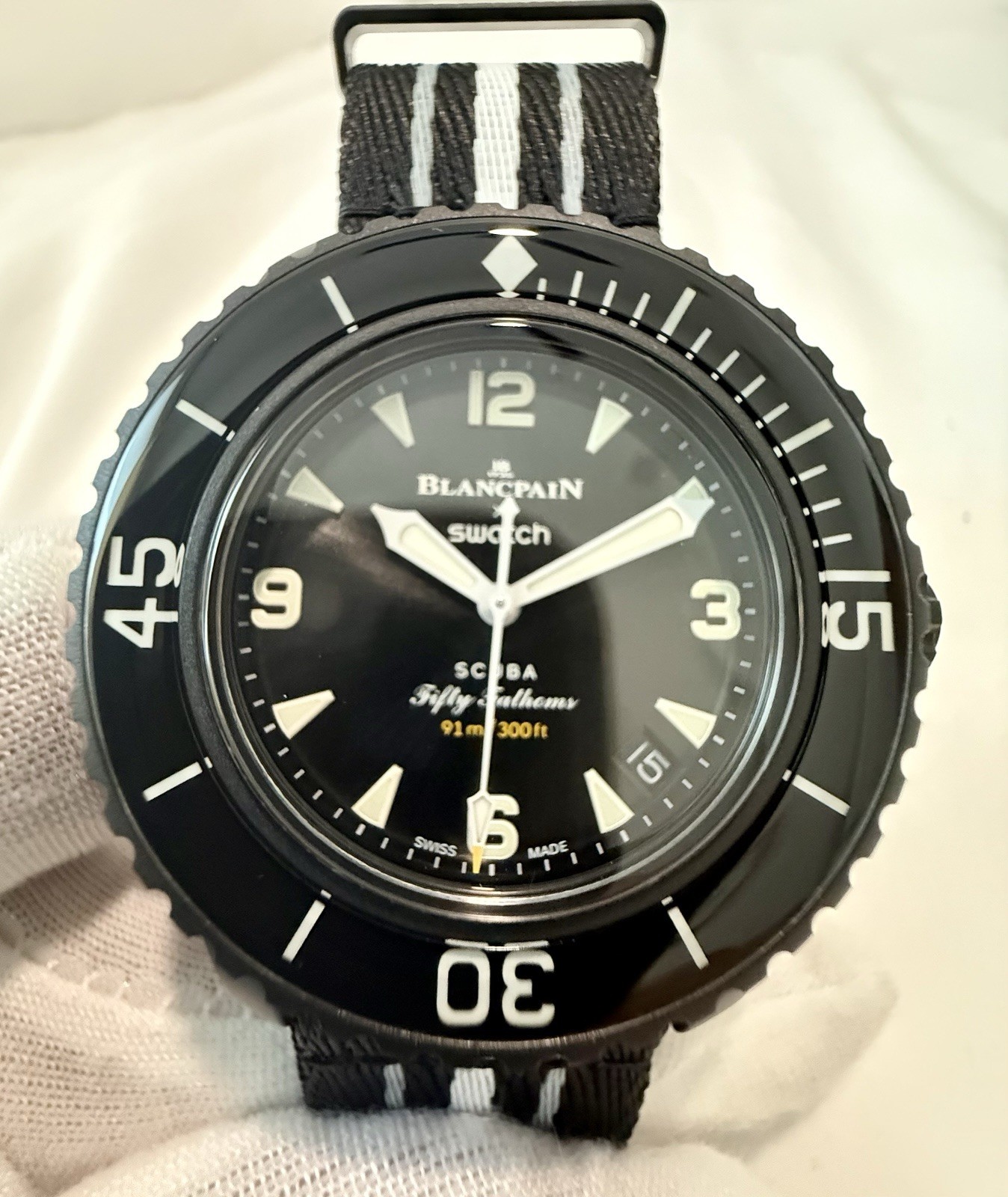 Blancpain x Swatch Fifty Fathoms Ocean of Storms Automatic 2026 Full Set