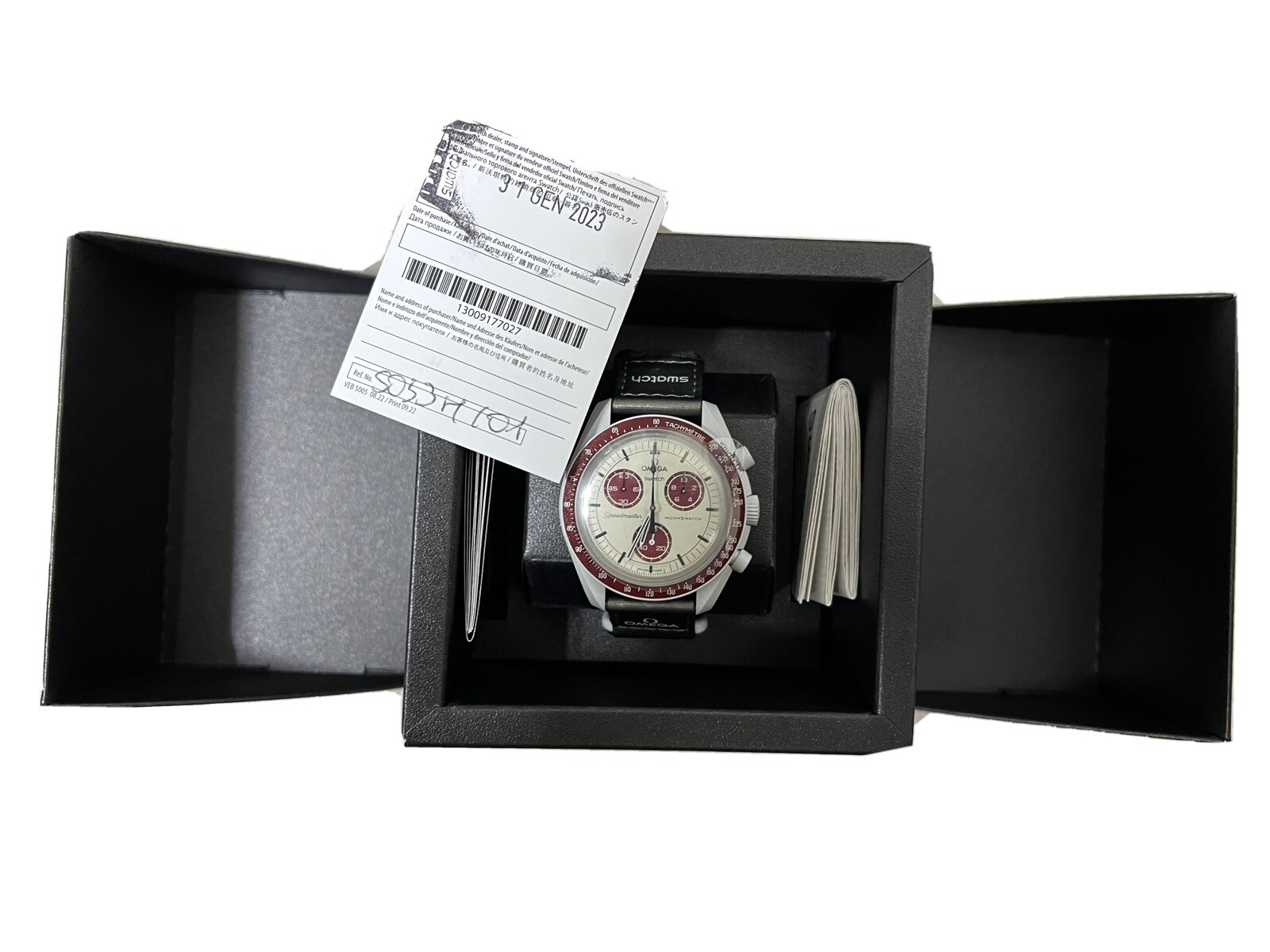 OMEGA X SWATCH MOONSWATCH MISSION TO PLUTO SPEEDMASTER Bioceramic NEW.
